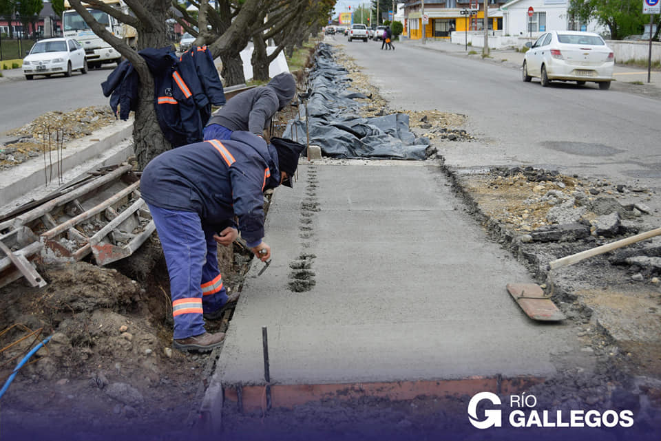 Trabajo articulado en la obra de la San Martín