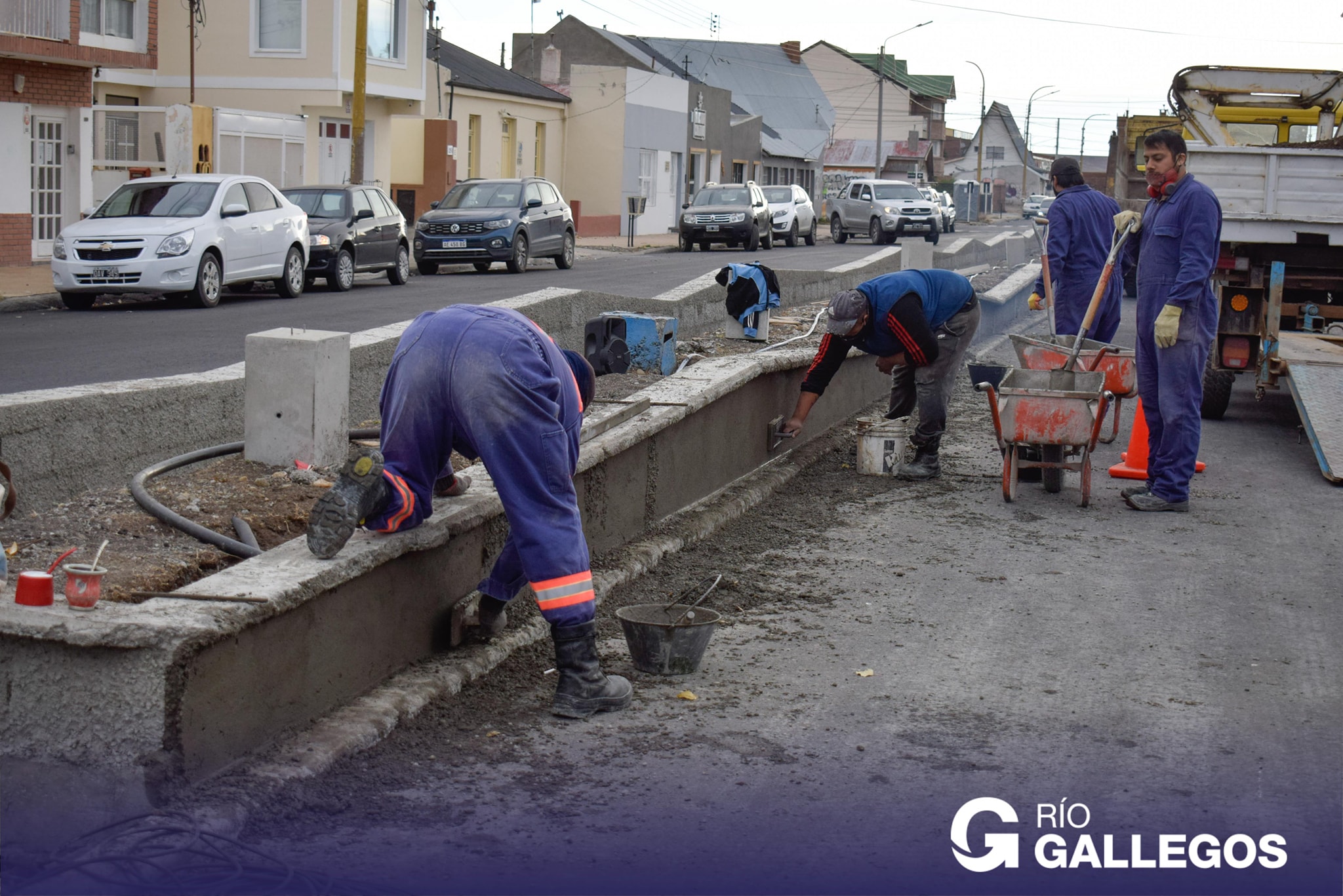 Obras públicas en distintos puntos de la ciudad