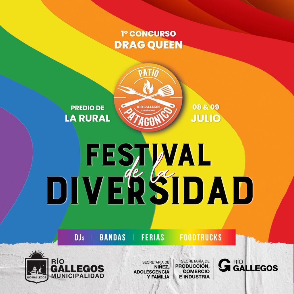 Festival de la Diversidad x 2 - 30x30 cm